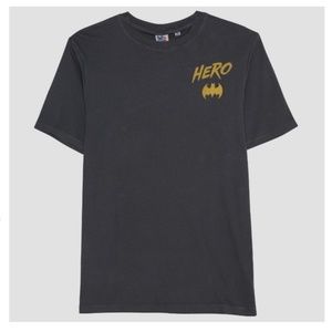 NWT charcoal gray Batman Hero tshirt